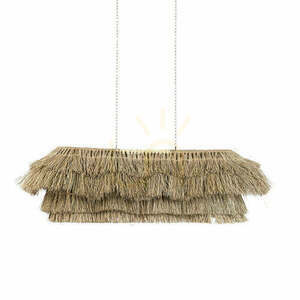 Lampa wisząca Nyang Nyang Natural 140x71 cm Handwoven Pendant Lamps small 0