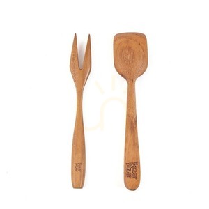 Widelec do tapas naturalny 14 cm small 3