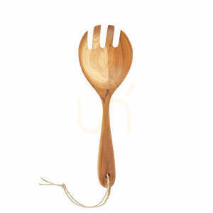 Widelec do sałatki z drewna tekowego Teak Root Collection 26 cm small 0