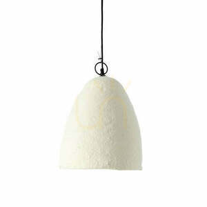 Lampa wisząca Bazar Bizar Savana S biała z papier-mâché small 0