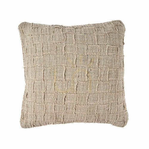 Sprawdź Poszewka na poduszkę lniana Damier Natural 50x50 cm