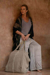Torba shopper lniana naturalna 40x40 cm small 1