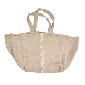 Torba shopper lniana naturalna 40x40 cm small 2