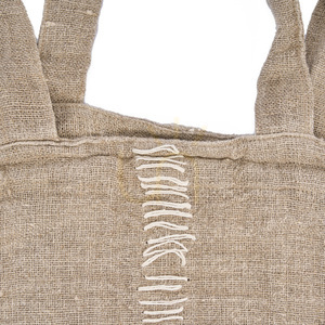 Torba shopper lniana naturalna 40x40 cm small 3