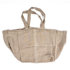 Torba shopper lniana naturalna 40x40 cm small 5