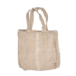 Torba shopper lniana naturalna 40x40 cm small 8