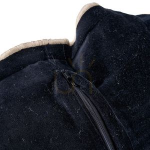 Poszewka dekoracyjna w paski Nordic Natural Black 50x50 cm small 6
