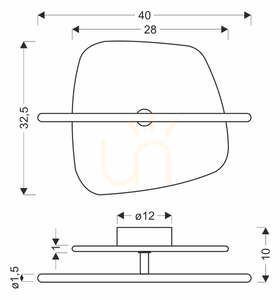 Kinkiet RELAX biały LED 5W CANDELLUX 21-50793 small 3