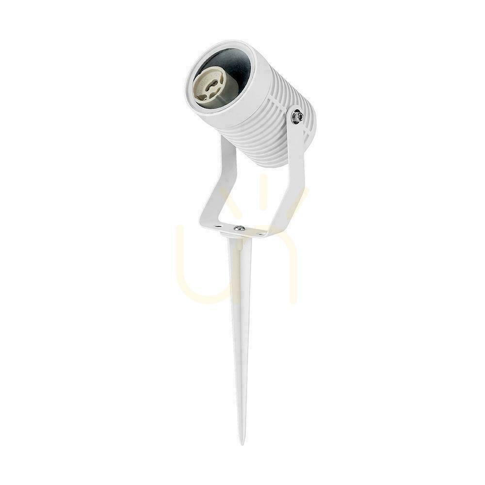 Sprawdź Oprawa gruntowa ogrodowa wbijana aluminium GU10 biała IP65 VT-44005 3 lata gwarancji Oprawa gruntowa ogrodowa wbijana aluminium GU10 biała IP65 VT-44005 3 lata gwarancji