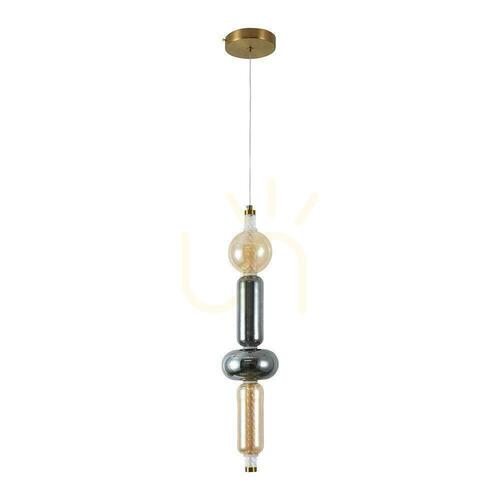 Sprawdź Oprawa zwieszana V-TAC LED 9W złoto bursztyn dymiony VT-84041 3000K 1300lm