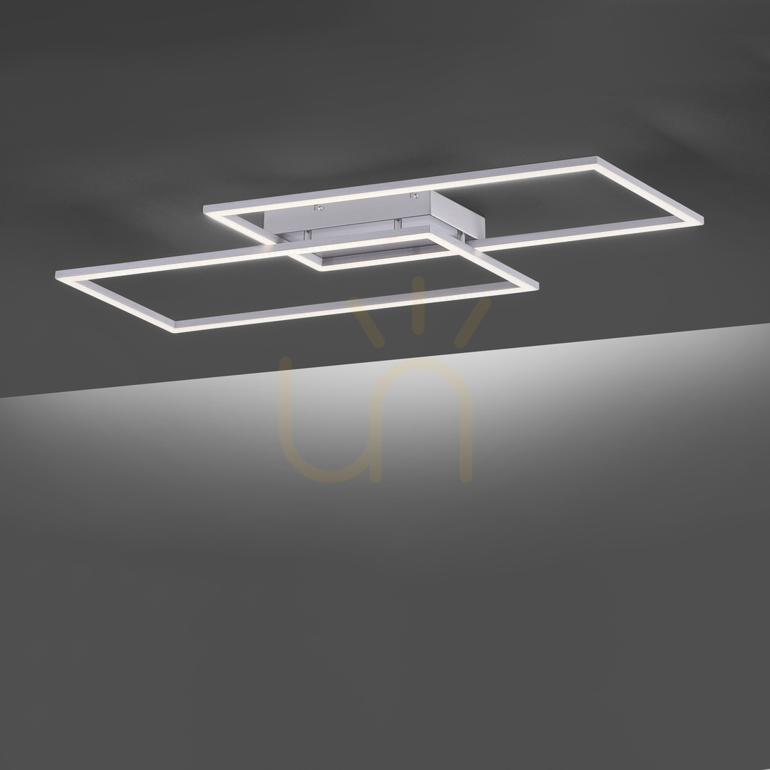 Pokaż Plafon INIGO 8193-55 Srebrny 2xLED Plafon INIGO 8193-55 Srebrny 2xLED
