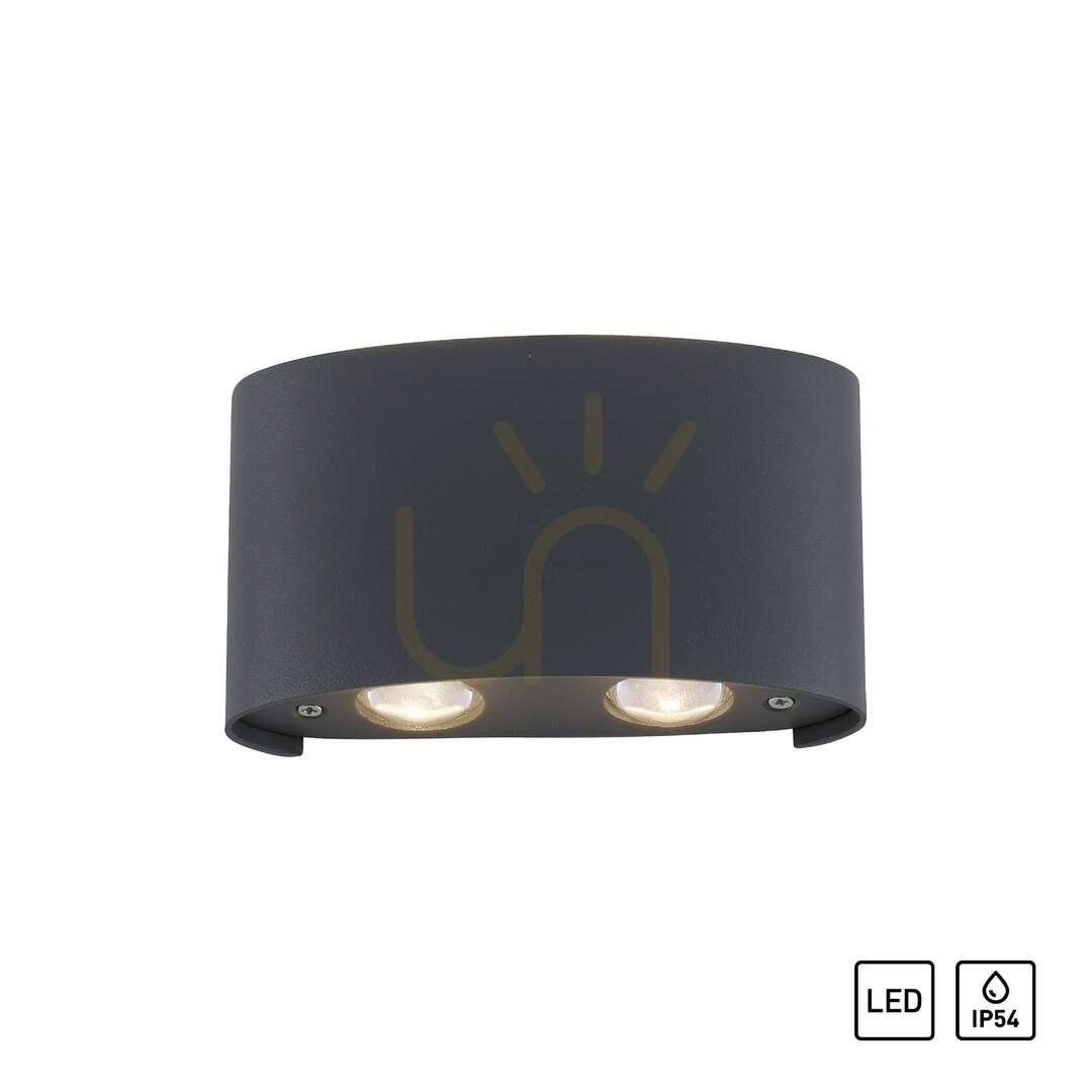 Zobacz Kinkiet CARLO 9487-13 Antracyt 4xLED Kinkiet CARLO 9487-13 Antracyt 4xLED