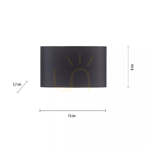 Kinkiet CARLO 9487-13 Antracyt 4xLED 15 Kinkiet CARLO 9487-13 Antracyt 4xLED small 15
