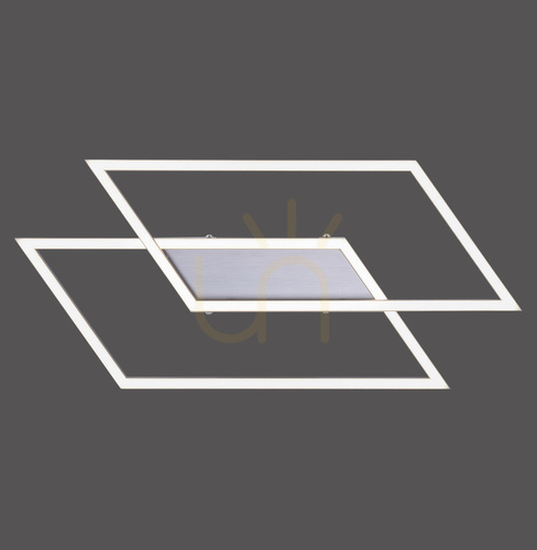 Sprawdź Plafon INIGO 8192-55 Srebrny 2xLED