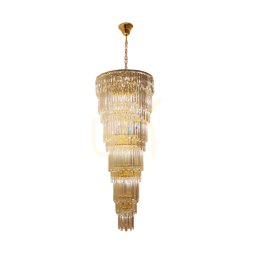 Sprawdź Lampa Wisząca LUXE 19002/40-GLD Złoty 40xE14