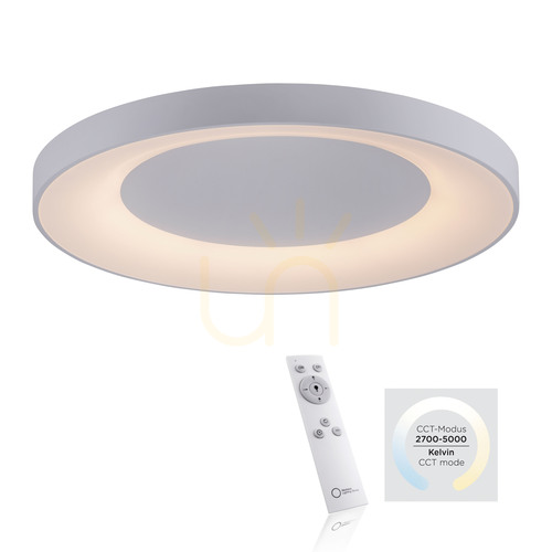 Sprawdź Plafon LED Anika 14327-16 biały 60W 2700-5000K ściemnialny z pilotem 70 cm