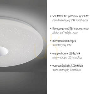 Plafon LAVINIA 14822-17 Chrom 1xLED small 2