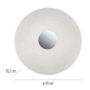 Plafon LAVINIA 14822-17 Chrom 1xLED small 5