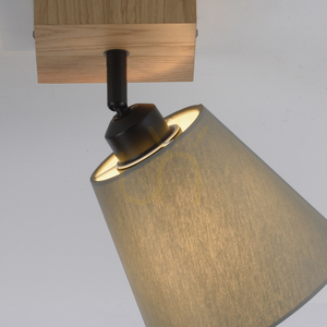 Kinkiet / lampa sufitowa GREEN MICHEL 11581-79 drewniana 1 × E27 small 8