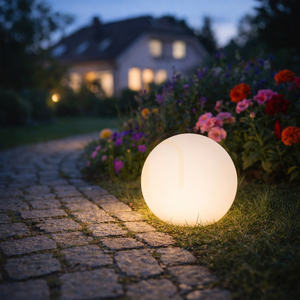 Lampa Ogrodowa BALL MC20E Biały 1xE27 small 5