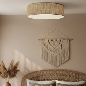 Lampa Sufitowa Marshall 3x E27 ø50cm Biały/Brąz small 2
