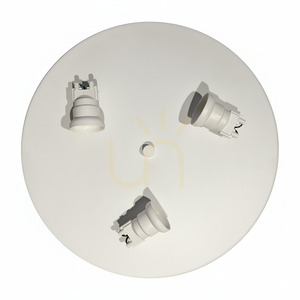 Lampa Sufitowa Marshall 3x E27 ø50cm Biały/Brąz small 8