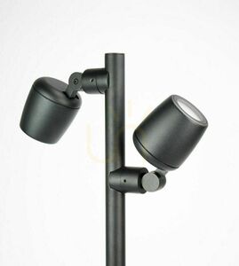Lampa zewnętrzna stojąca regulowane głowice SU-MA Dublo DBL-700 czarny 70 cm LED GU10 IP65 1 Lampa zewnętrzna stojąca regulowane głowice SU-MA Dublo DBL-700 czarny 70 cm LED GU10 IP65 small 1