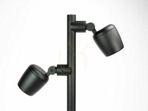 Lampa zewnętrzna stojąca regulowane głowice SU-MA Dublo DBL-700 czarny 70 cm LED GU10 IP65 2 Lampa zewnętrzna stojąca regulowane głowice SU-MA Dublo DBL-700 czarny 70 cm LED GU10 IP65 small 2