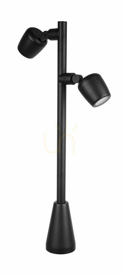 Sprawdź Lampa zewnętrzna stojąca regulowane głowice SU-MA Dublo DBL-700 czarny 70 cm LED GU10 IP65 Lampa zewnętrzna stojąca regulowane głowice SU-MA Dublo DBL-700 czarny 70 cm LED GU10 IP65