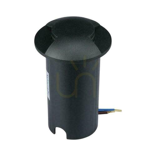 Sprawdź Oprawa gruntowa ogrodowa najazdowa V-TAC 1W LED czarna 2-stronna IP67 VT-1161 6400K 50lm