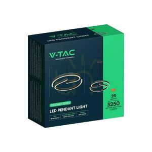 Oprawa zwieszana V-TAC 25W LED kierownica fi40cm czarna VT-84045 4000K 3250lm small 2