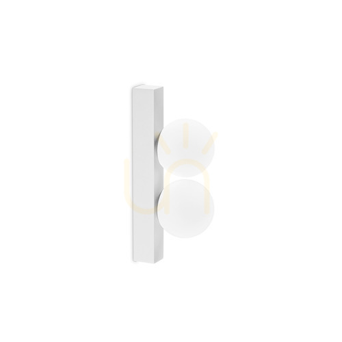 Sprawdź Kinkiet Ideallux BINOMIO 328270 biały LED 6W 2-punktowy 18,3 cm