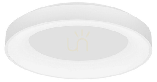 Sprawdź Plafon Luces Exclusivas TOME SMART LE41509, biały mat, Ø 60 × 9 cm, LED 50 W 3250 lm, dwie barwy 3000 K / 4000 K