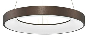 Lampa wisząca Luces Exclusivas TOME SMART LE41518 brąz szczotkowany LED 50 W 3250 lm 3000 K Ø60 cm small 1