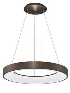 Lampa wisząca Luces Exclusivas TOME SMART LE41518 brąz szczotkowany LED 50 W 3250 lm 3000 K Ø60 cm small 0