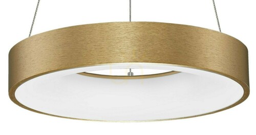 Sprawdź Lampa wisząca Luces Exclusivas Tome Smart LE41529 złota Ø38 cm, LED 30 W 1950 lm 3000 K