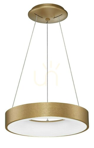 Sprawdź Lampa wisząca Luces Exclusivas Tome Smart LE41529 złota Ø38 cm, LED 30 W 1950 lm 3000 K