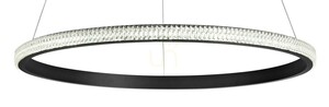 Lampa wisząca OCANA Luces Exclusivas LE41717 LED 29W 3000K 1684lm ø 60,5 cm czarna small 1