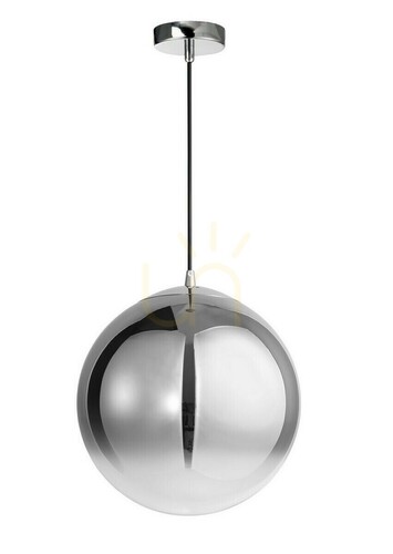 Sprawdź Lampa wisząca Luces Exclusivas CALETA LE41933, srebrna, 30 cm, 1×E27