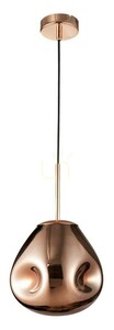 Lampa wisząca Luces Exclusivas CARMEN LE41953 miedziana E27 25 cm small 0