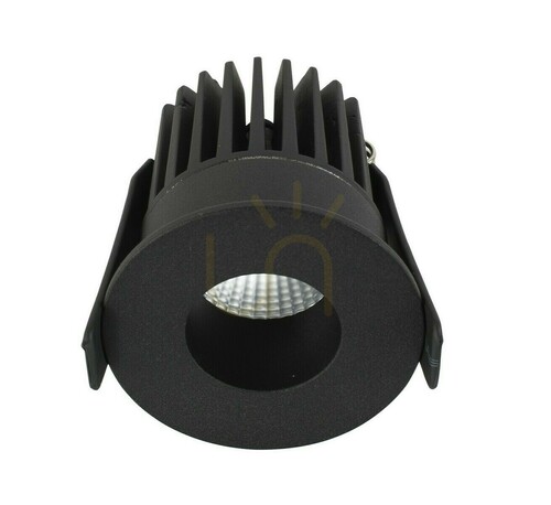 Sprawdź Oczko podtynkowe TERCERO LED 9W 3000K czarne Ø6,2 cm IP42 LE61330 Luces Exclusivas