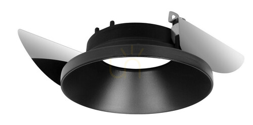 Sprawdź Oczko sufitowe Luces Exclusivas CANTAURA LE61417 czarne GU10 Ø8,2 cm