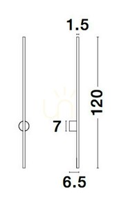 Kinkiet TUNJA Luces Exclusivas LE42606 small 5
