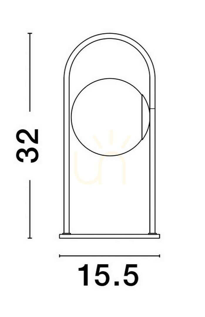 Pokaż Lampa Stołowa YARA Luces Exclusivas LE42734 Lampa Stołowa YARA Luces Exclusivas LE42734