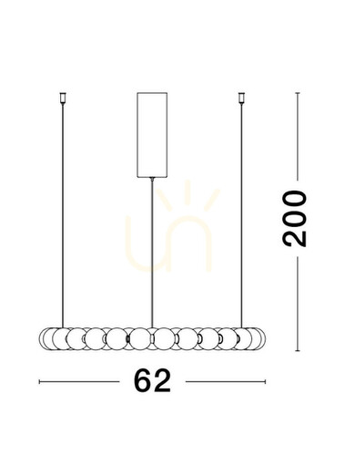 Sprawdź Lampa Wisząca MOCA Luces Exclusivas LE42748
