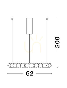 Lampa Wisząca MOCA Luces Exclusivas LE42748 1 Lampa Wisząca MOCA Luces Exclusivas LE42748 small 1