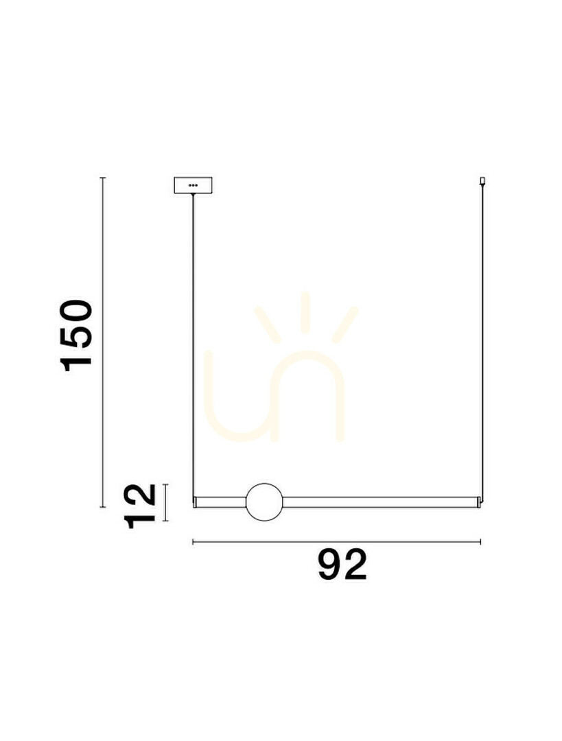 Obejrzyj Lampa Wisząca IGUALA Luces Exclusivas LE42763 Lampa Wisząca IGUALA Luces Exclusivas LE42763
