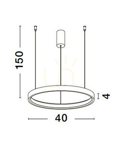 Lampa Wisząca ZACAPU Luces Exclusivas LE42789 small 2