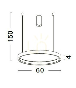 Lampa Wisząca ZACAPU Luces Exclusivas LE42796 small 2
