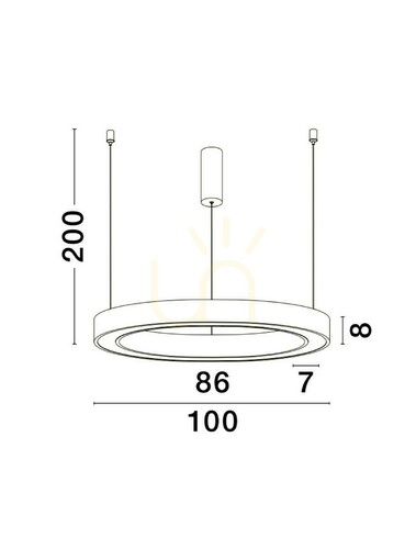 Sprawdź Lampa Wisząca SONORA Luces Exclusivas LE42815